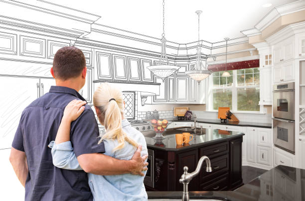 Custom kitchen cabinets installed in a North Fort Myers home